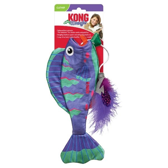 Picture of KONG Wrangler Angler Fish – Catnip Wrestling & Hunting Toy